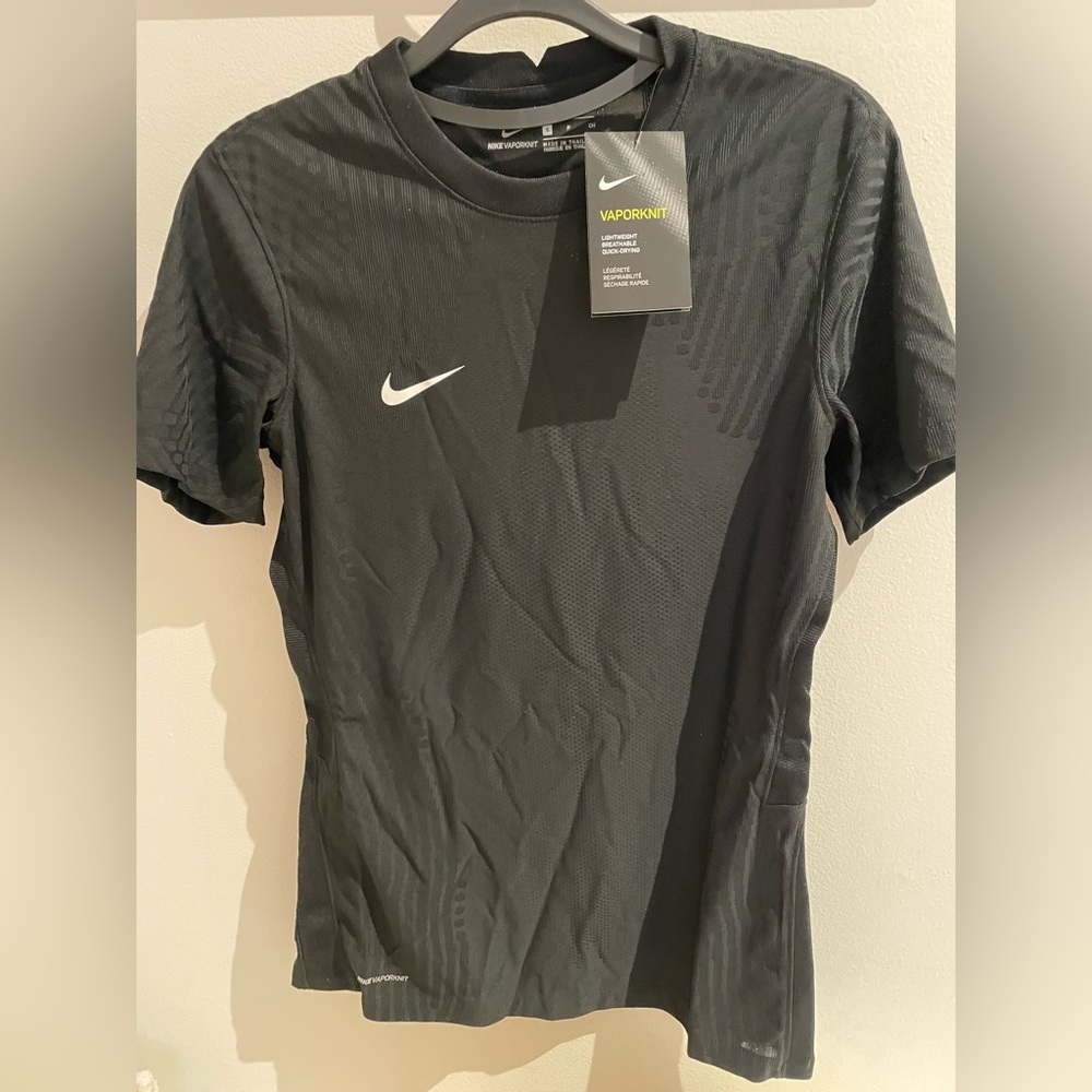 Nike Black Vaporknit Short Sleeve Activewear T-Shirt women